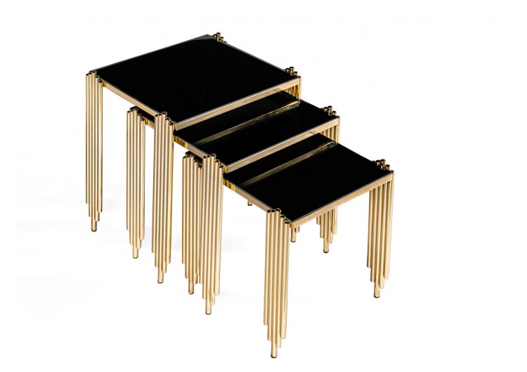 hera gold-altın zigon servis sehpası